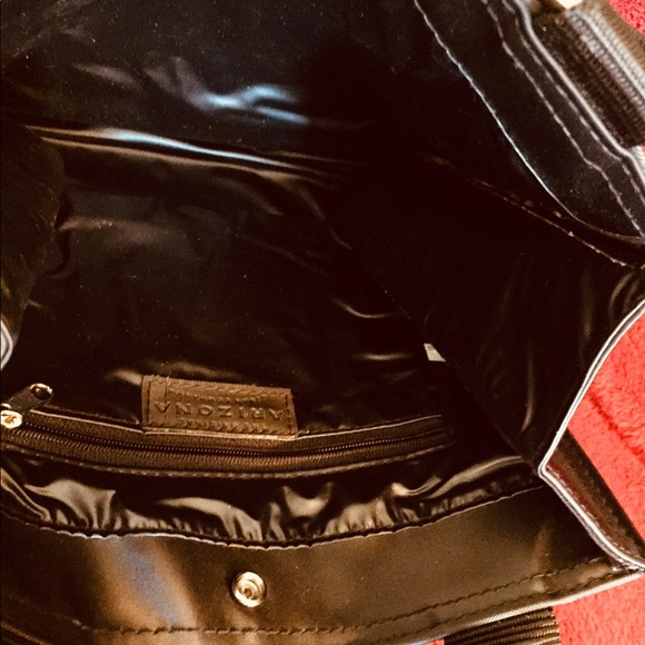 🐆Arizona Faux Leopard Print & Black Bag🐆 - Picture 4 of 8